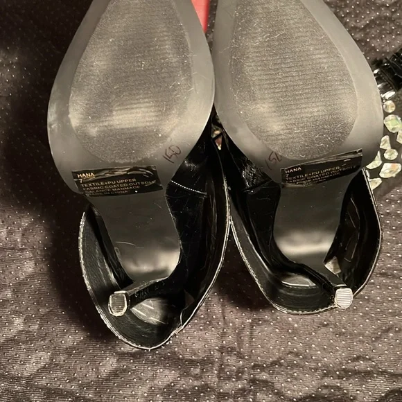 Lauren Lorraine HIGH HEEL RHINESTONE COWBOY LADIES BOOTS Size 7 - Picture 5 of 6